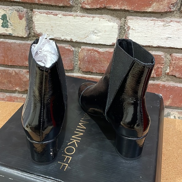 Rebecca Minkoff Izette patent leather bootie New in box - Picture 7 of 9